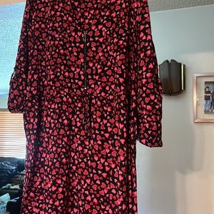 Cute zip front dress